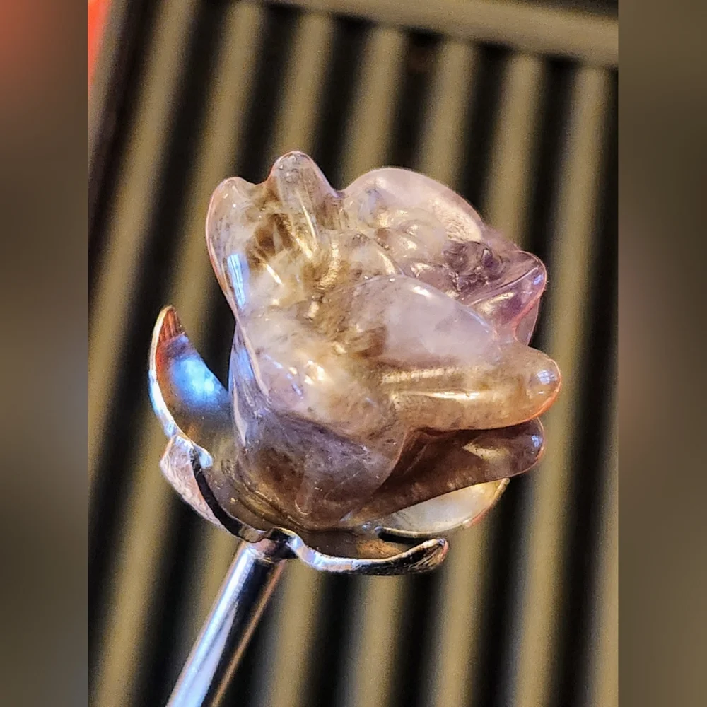 Genuine Crystal Rose, Valentines Rose - Picture 5 of 8